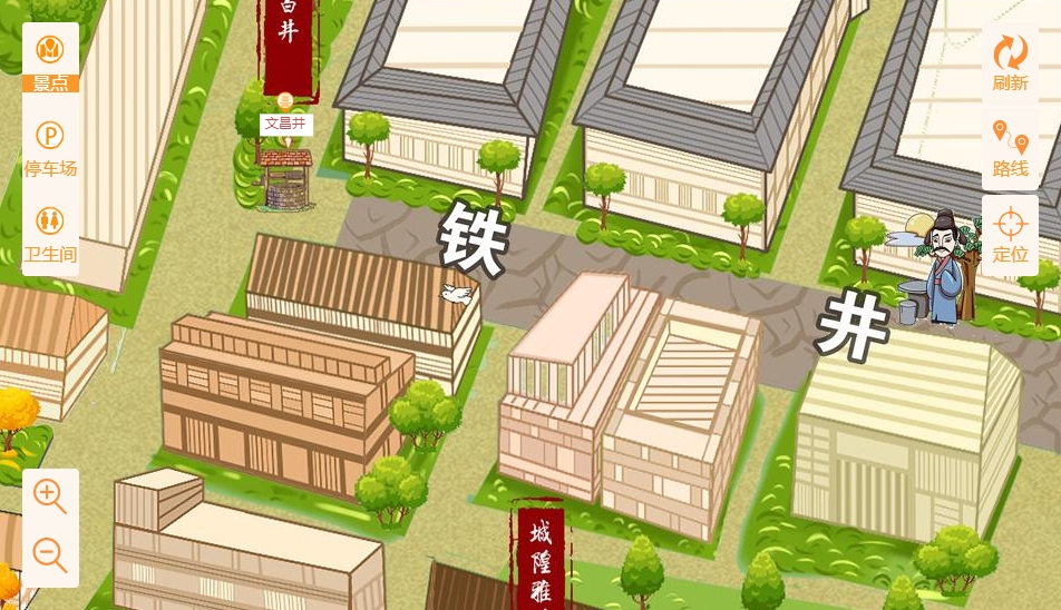 盐都智慧景区：手绘地图与语音导览的完美融合